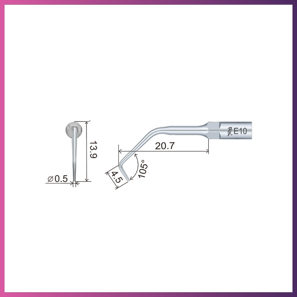 DTE Endodontics Tip - ED10