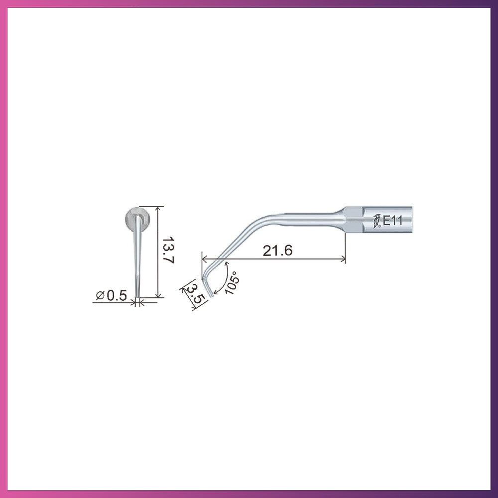 DTE Endodontics Tip - ED11