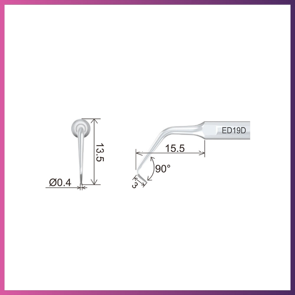 Punta endodóntica Woodpecker/DTE - ED15