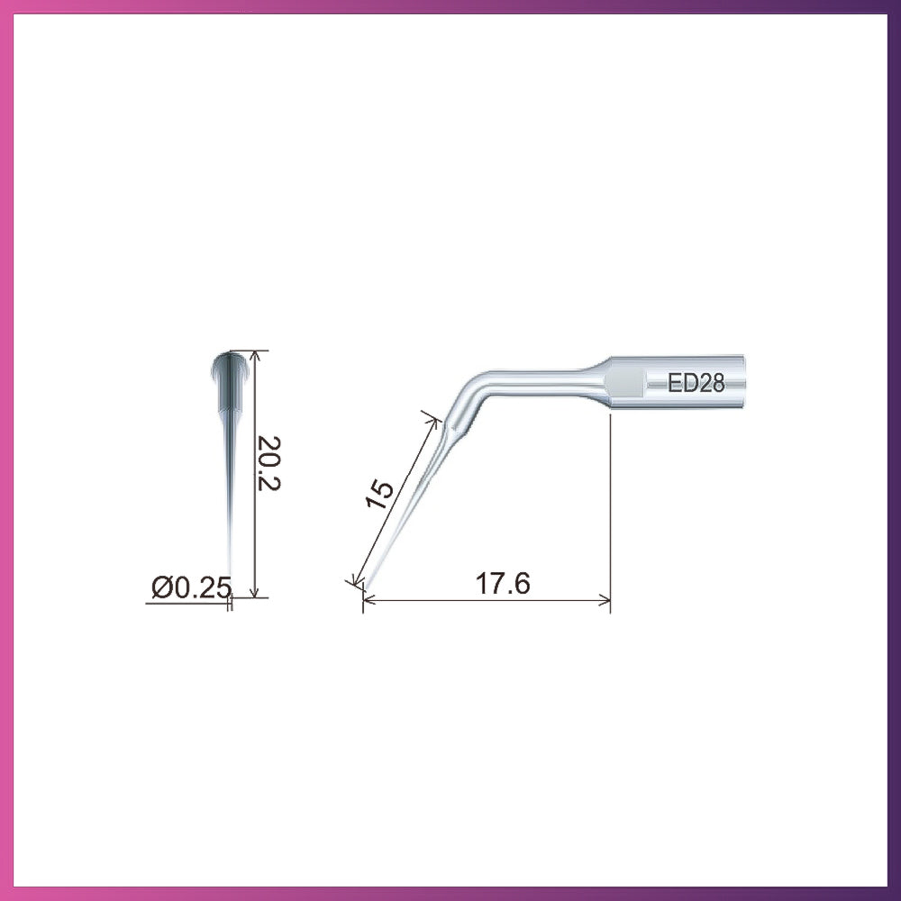 Punta endodóntica Woodpecker/DTE - ED15