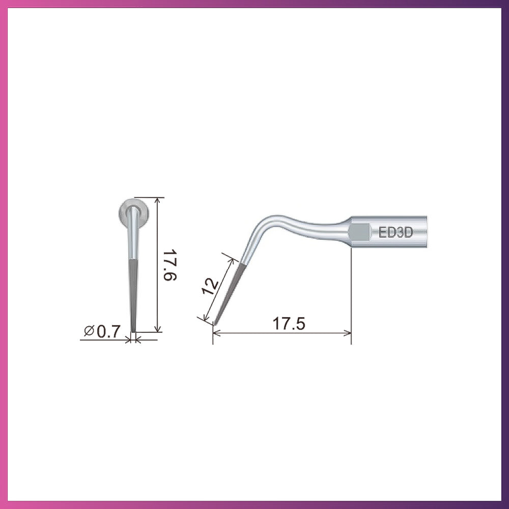 DTE Endodontics Tip - ED3D