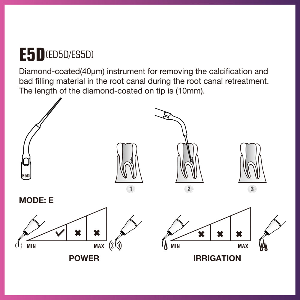 Embout d'endodontie - ED3