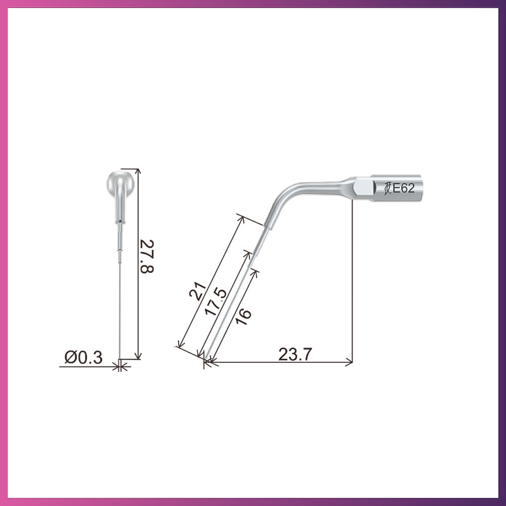 DTE Endodontics Tip - ED62