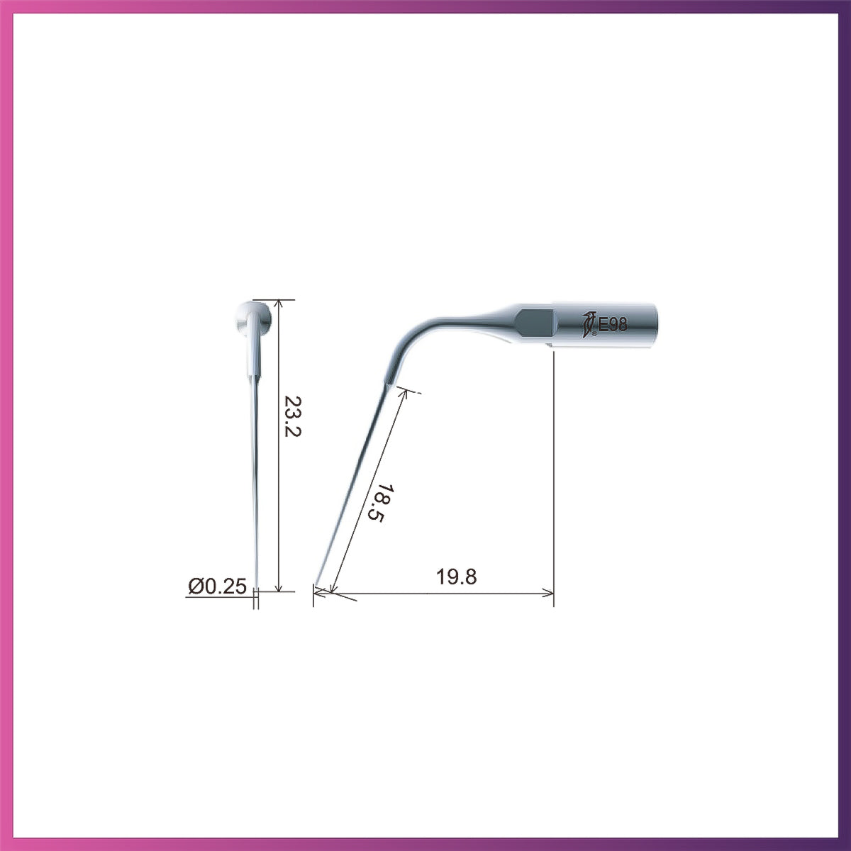 DTE Endodontics Tip - ED98