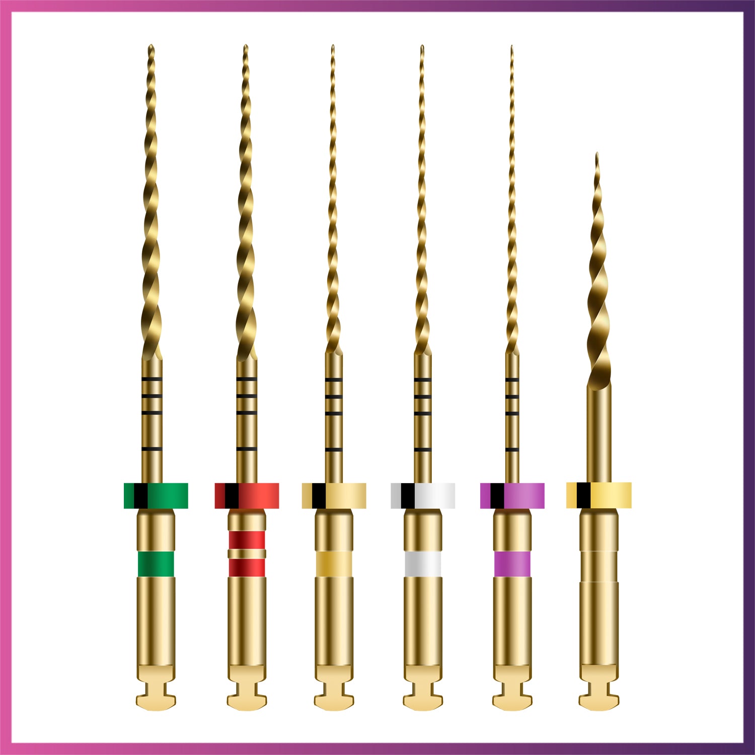 M3-Pro Gold™ Assortment - Rotary Files