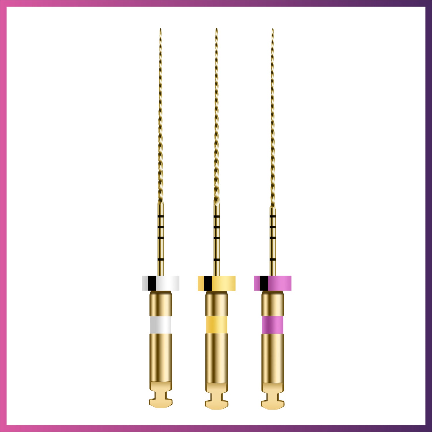 M3-Pro Gold™  - Glide Path Rotary Files