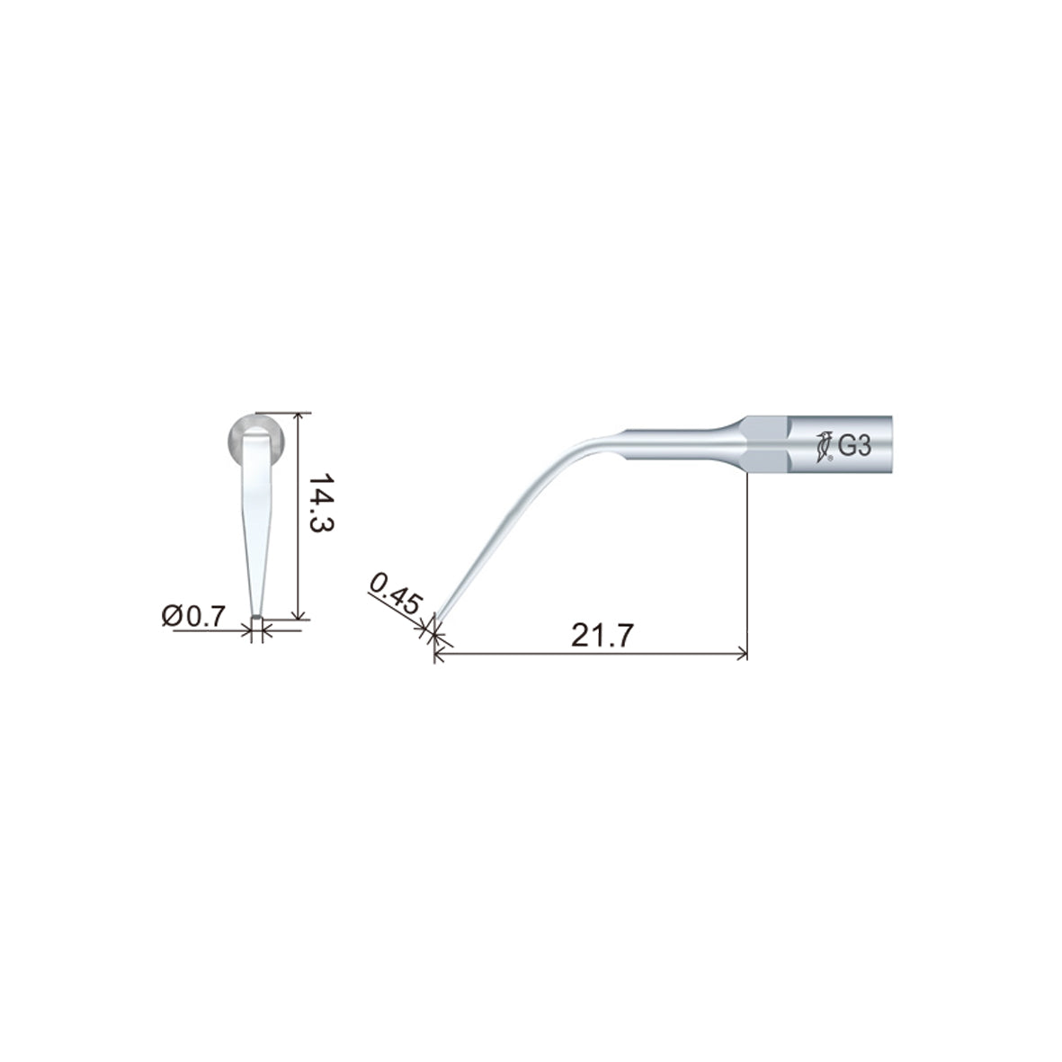 DTE Scaling Tip - GD3 (5 per pack)