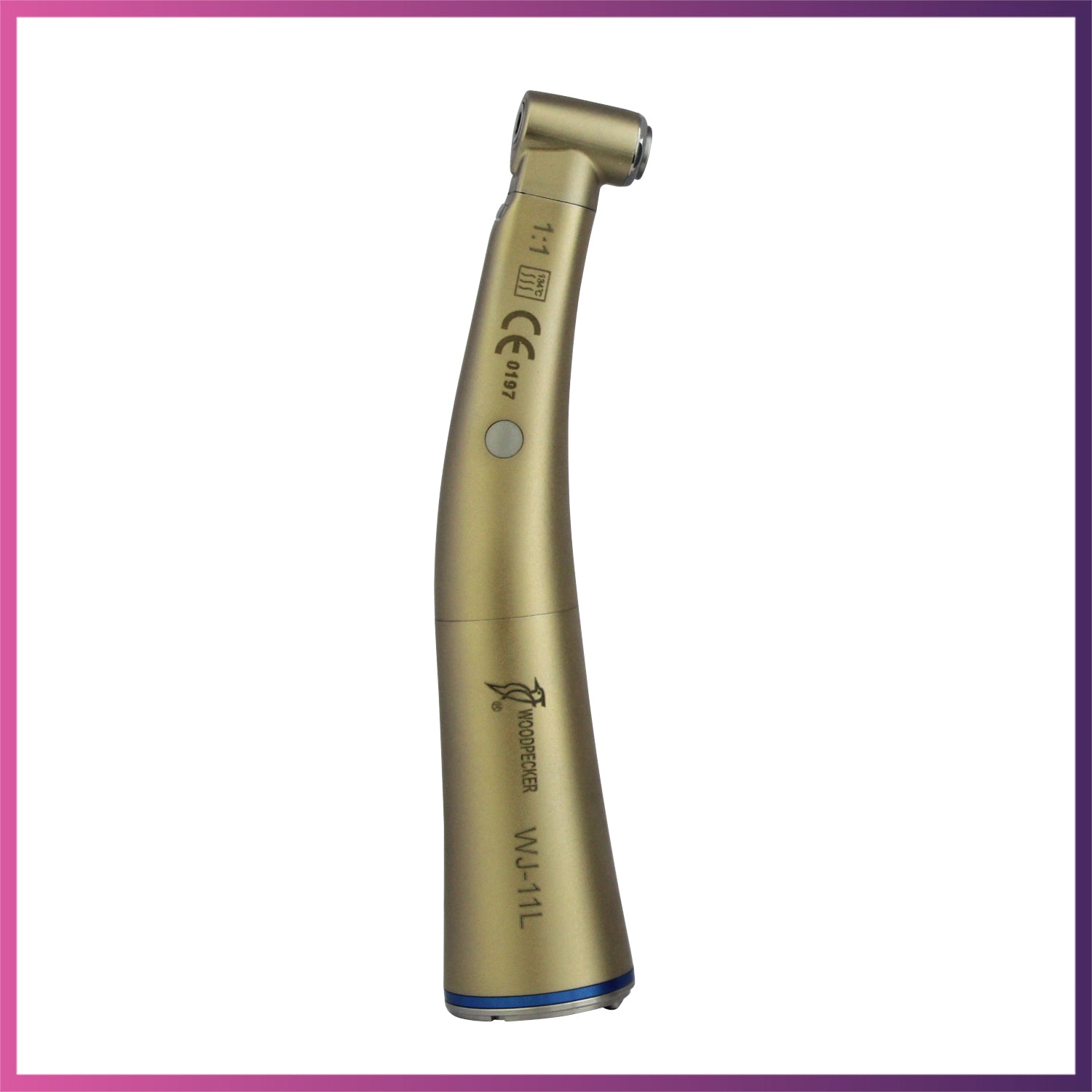 Woodpecker / DTE 1:1 Electric LED Handpiece (Fiber Optic-Slow Speed)