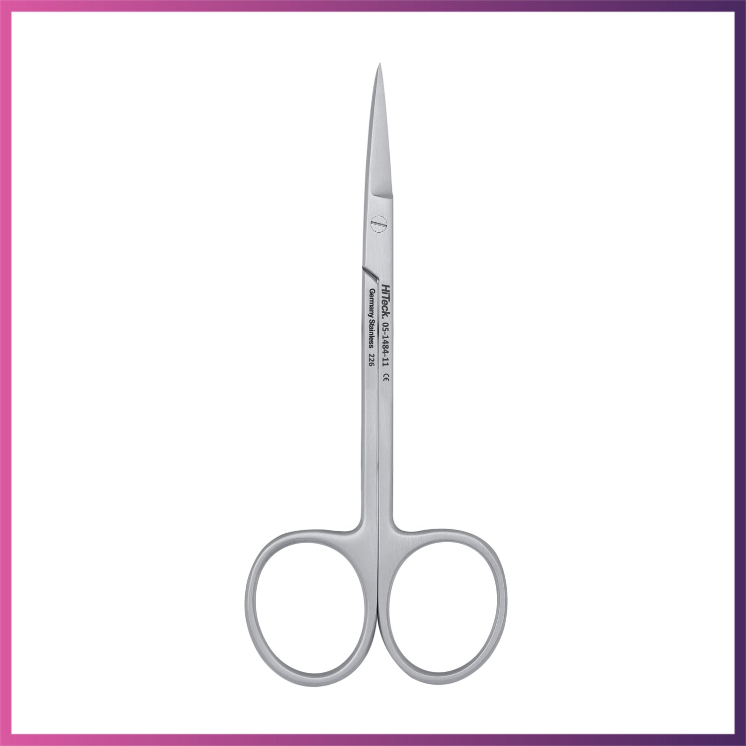 HiTeck Iris Scissor, Straight, 11.5CM