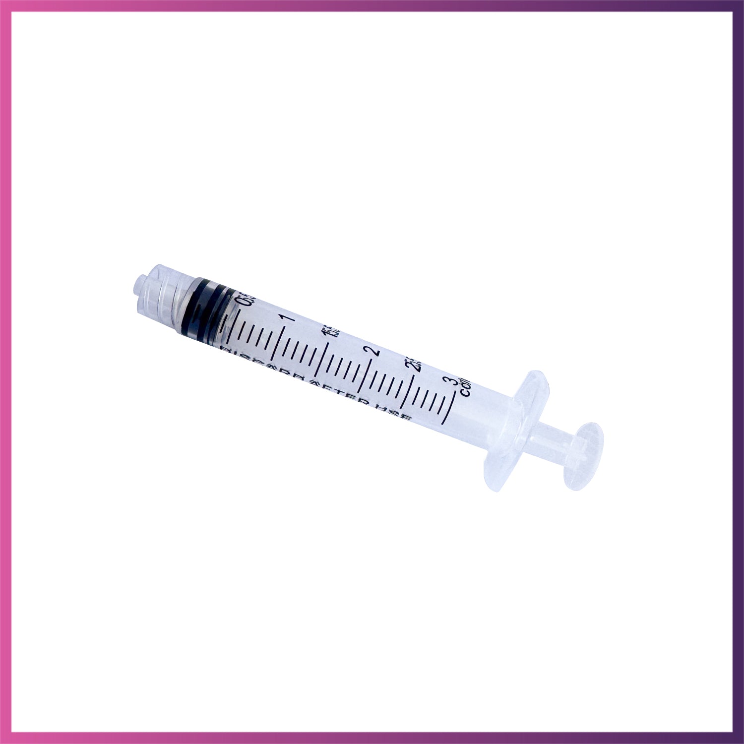 Luer Lock Endo Irrigation Syringe 3cc 100/Pk
