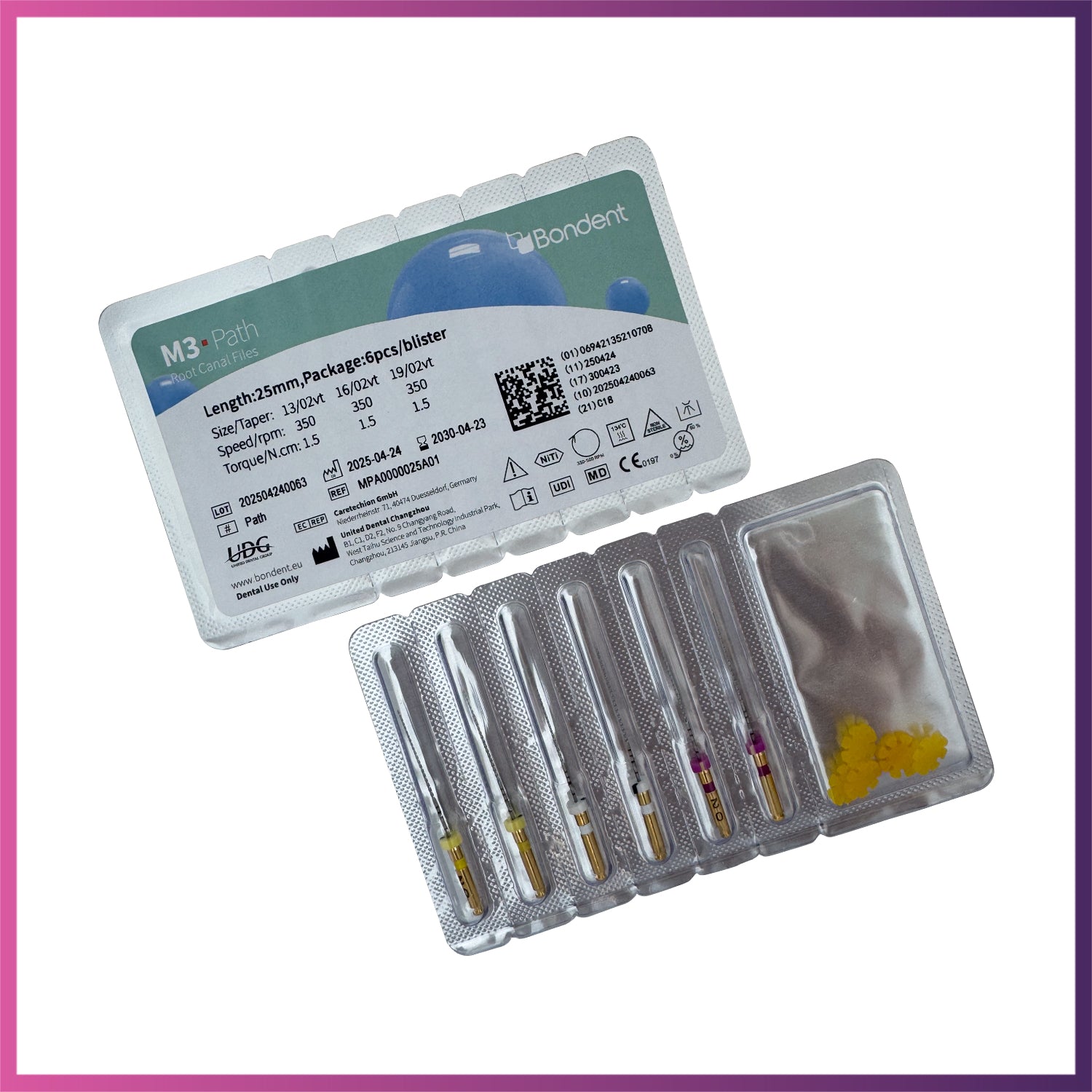 M3-Path™ - Glide Path Rotary Files