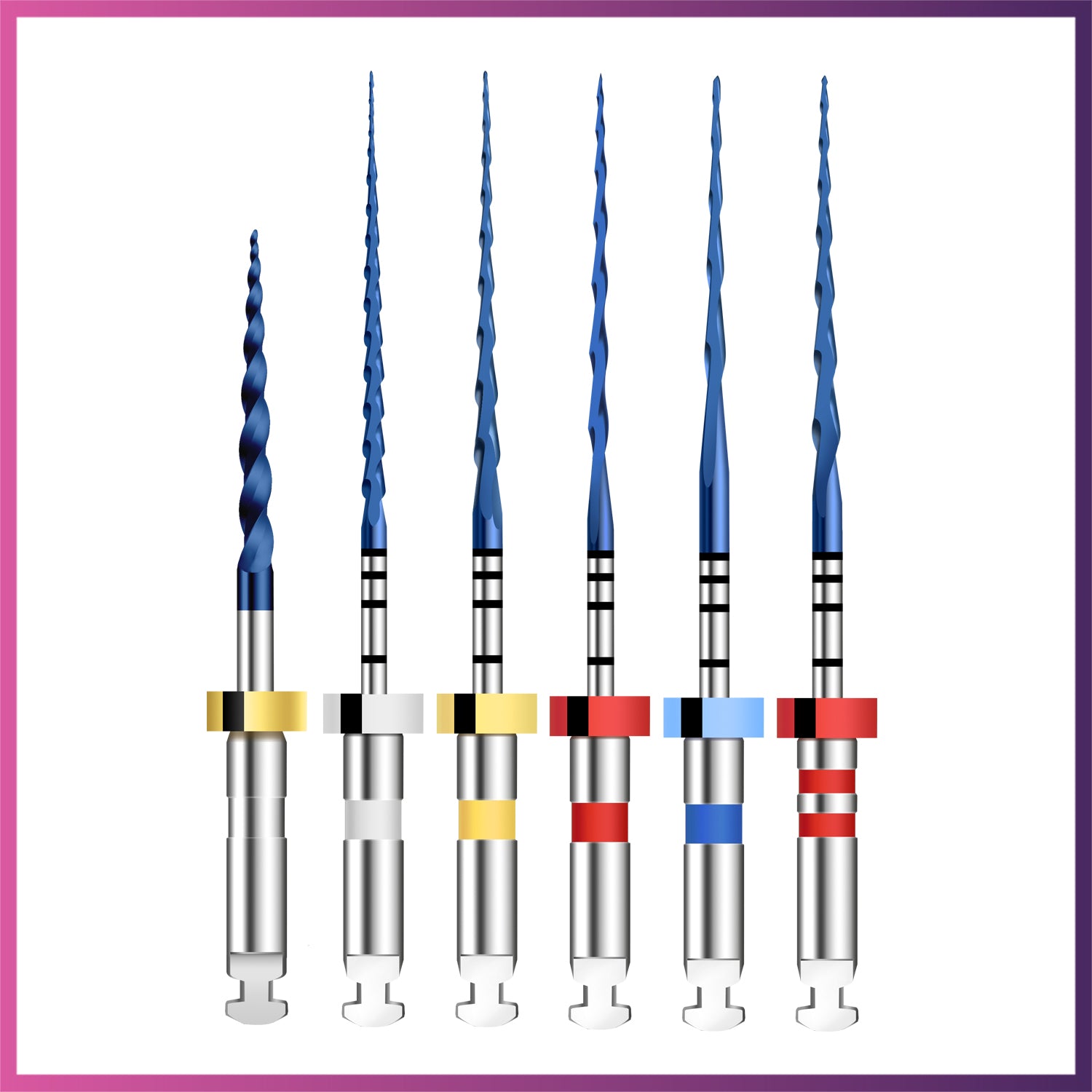 M3-Platinium V.EU™ -  Pre-Sterilized Rotary Files