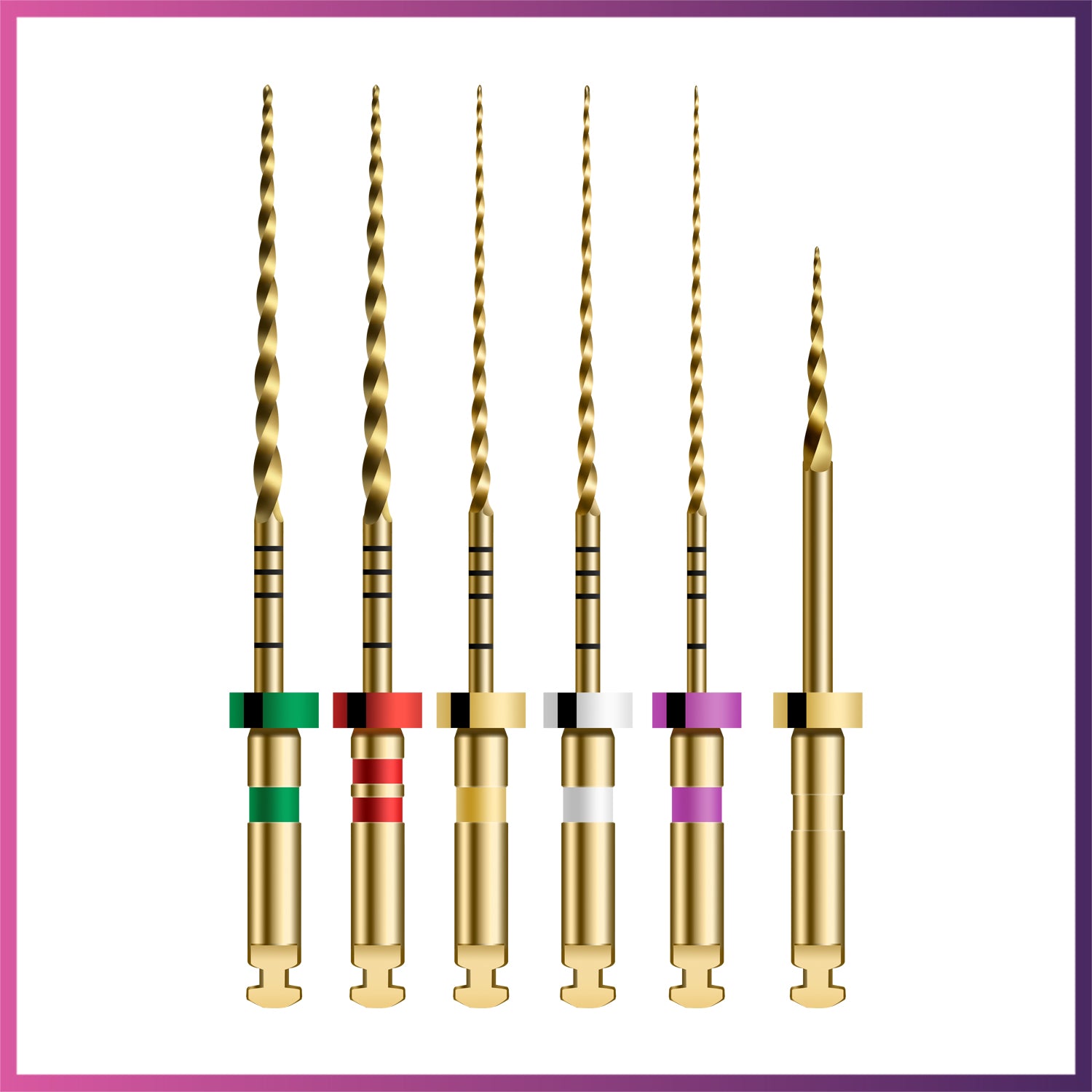 M3-Pro Gold™ Assortment - Rotary Files