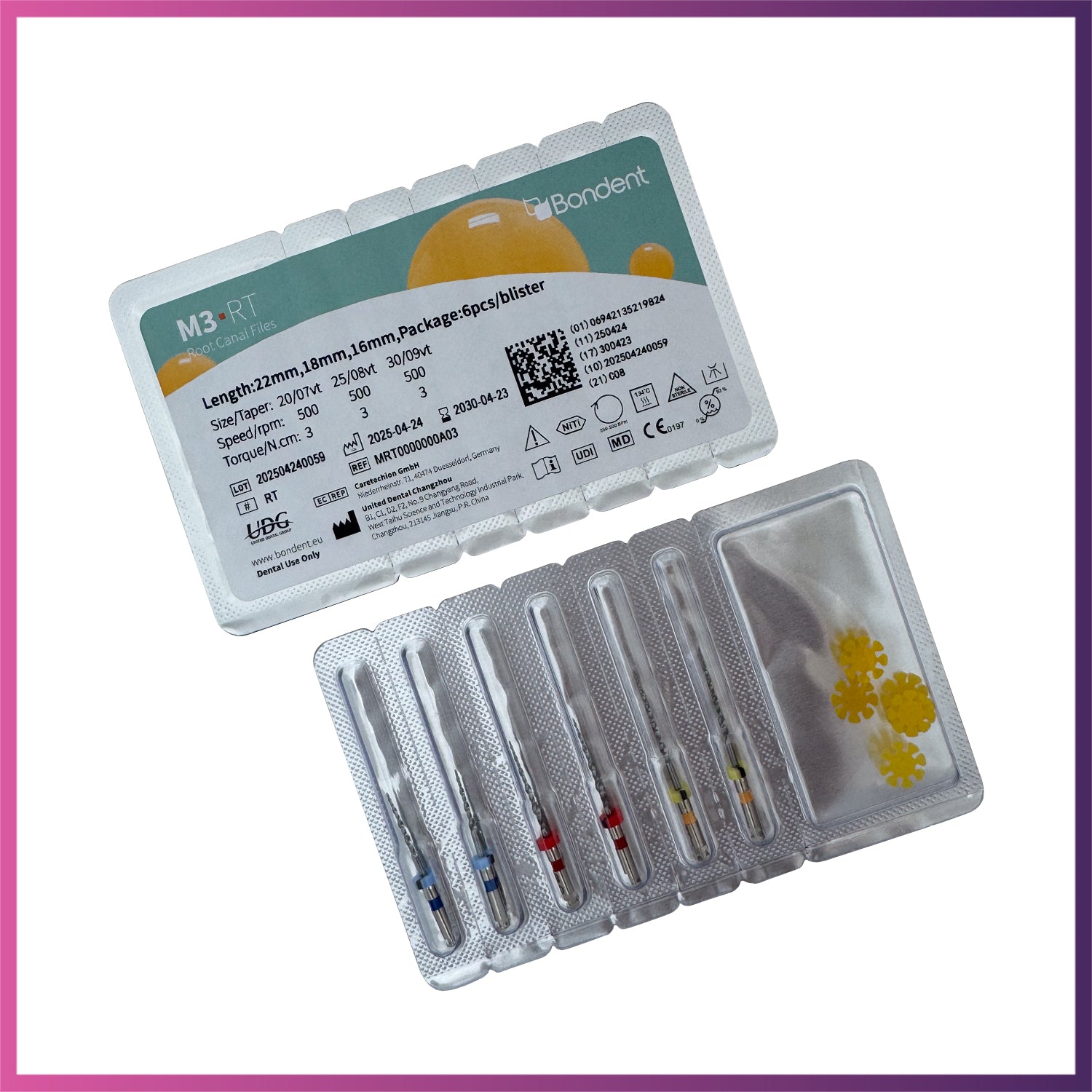 Root Canal File / M3-RT™ - Retreatment Rotary Files