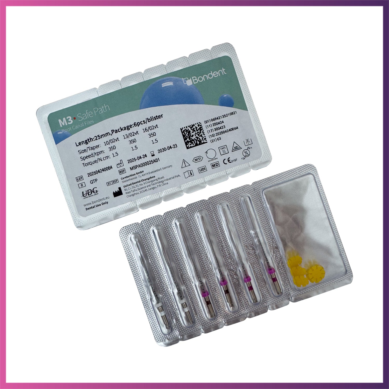 M3-Safe Path™ - Flat Side Rotary Files