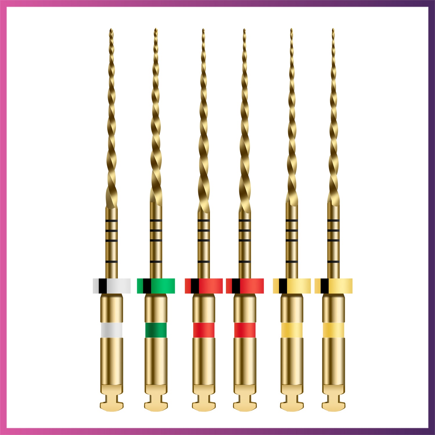 M3-W-One Gold™ Reciprocating Files