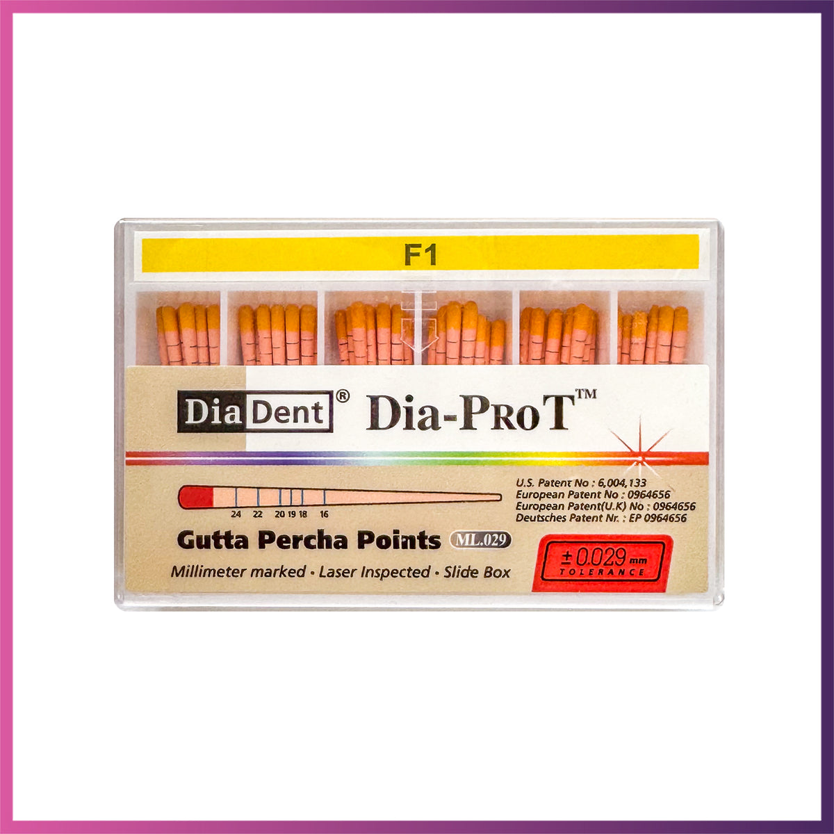 DiaDent Gutta Percha - Dia-Pro T