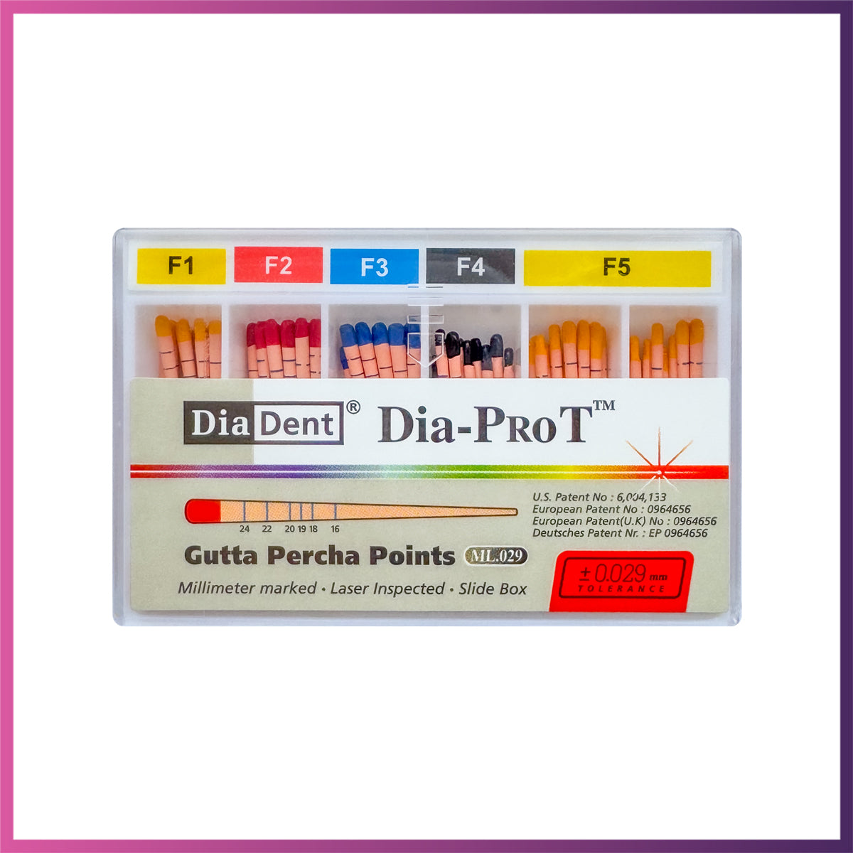 DiaDent Gutta Percha - Dia-Pro T