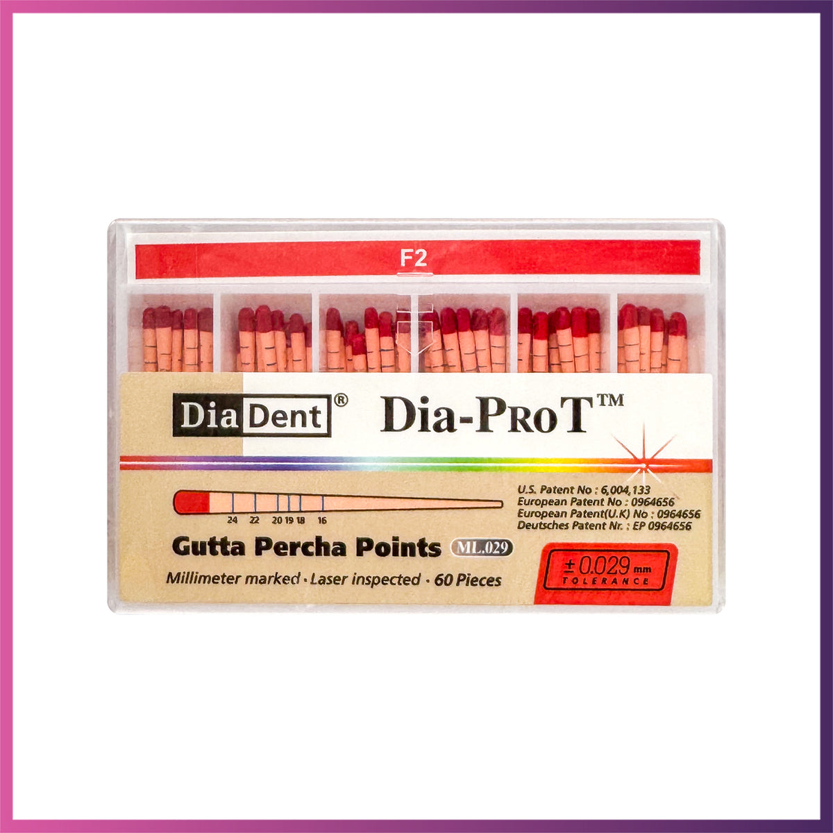 DiaDent Gutta Percha - Dia-Pro T
