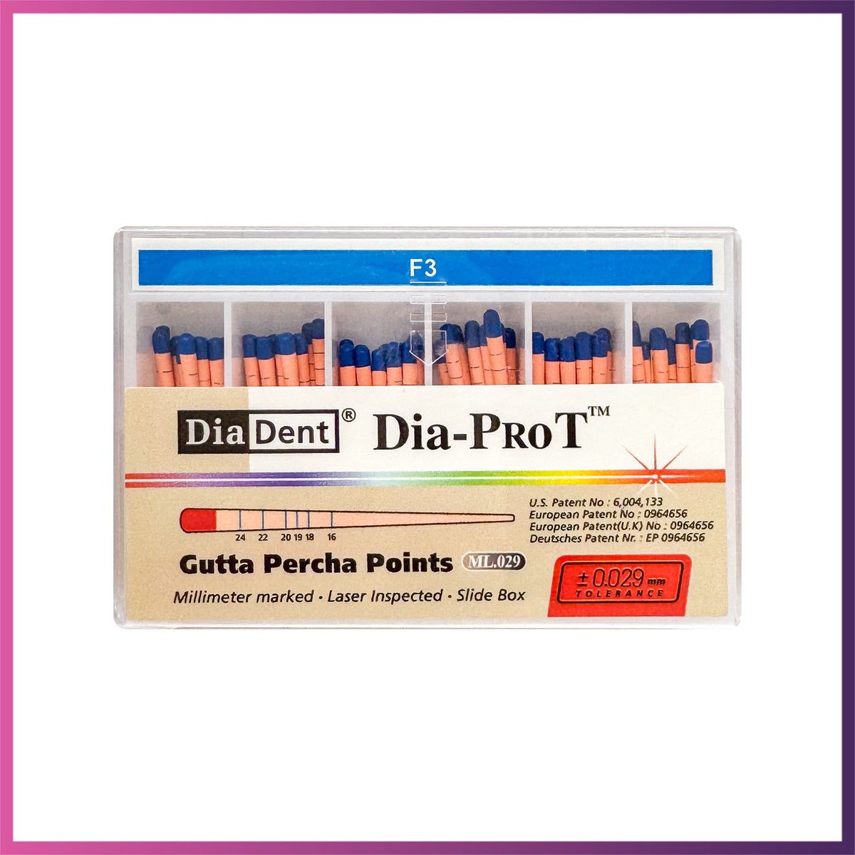 DiaDent Gutta Percha - Dia-Pro T
