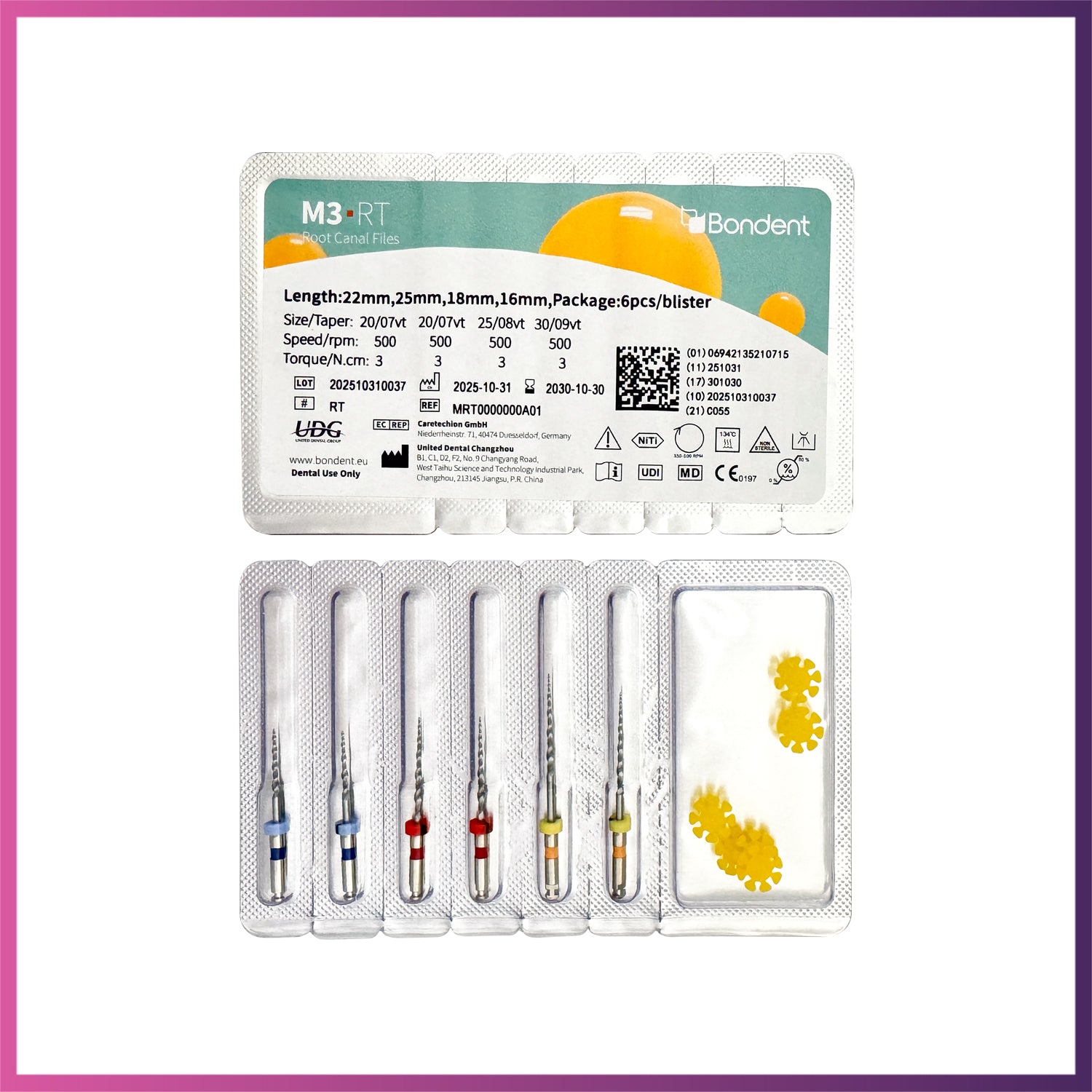 M3-RT™ - Retreatment Rotary Files