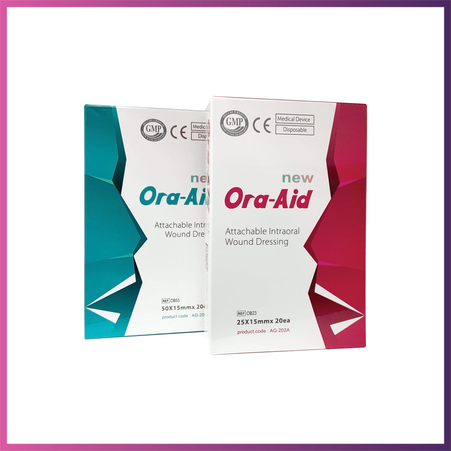 Ora-Aid - Attachable Intraoral Wound Dressing