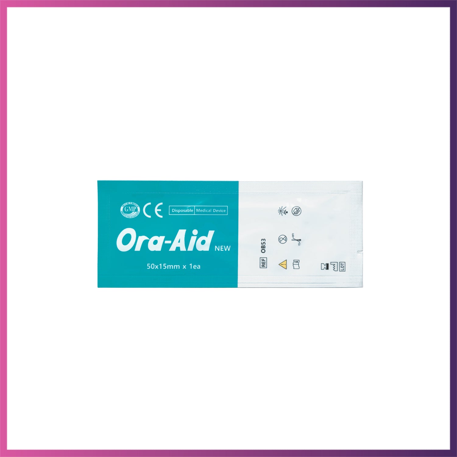 Ora-Aid - Attachable Intraoral Wound Dressing