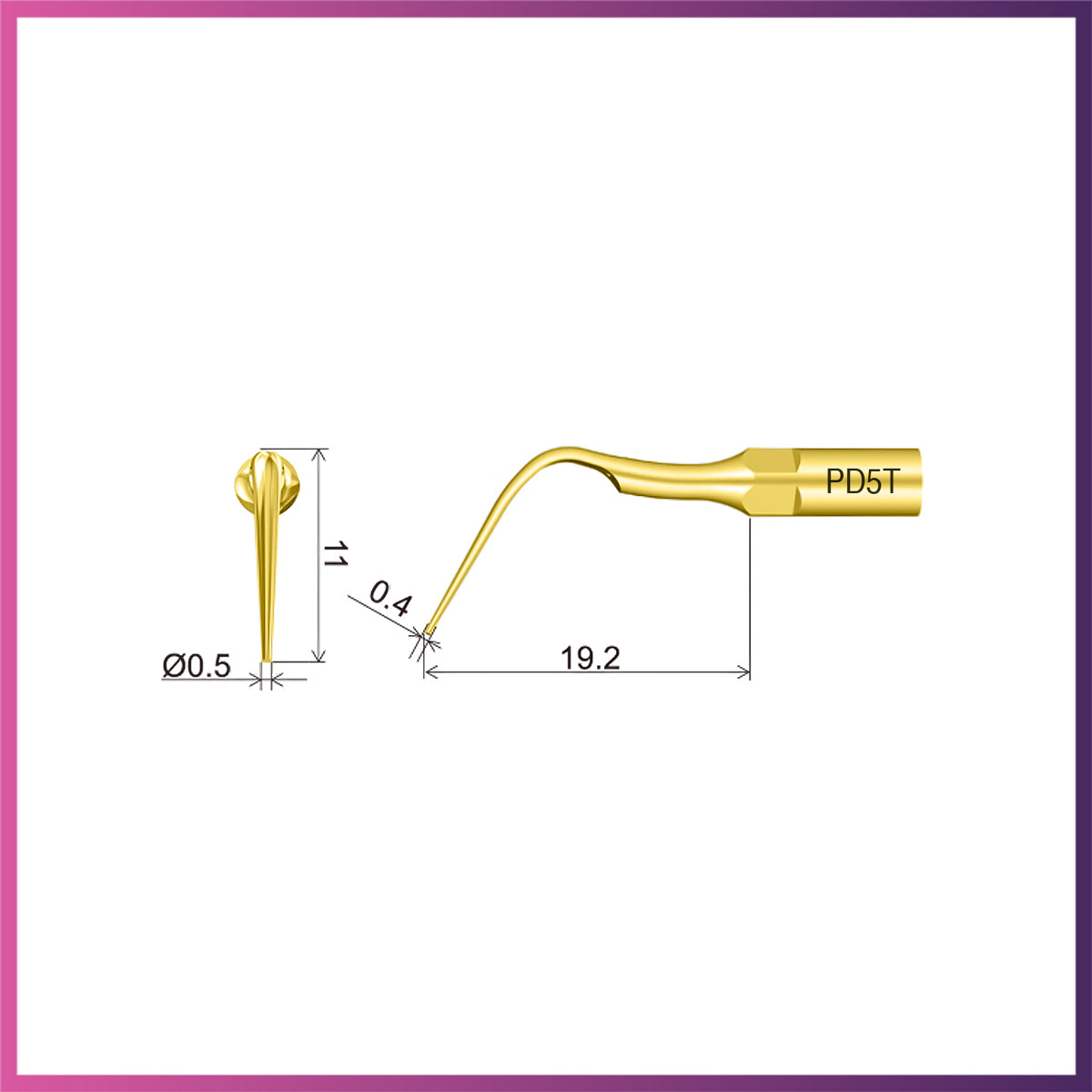 DTE Scaling Tip - PD5T