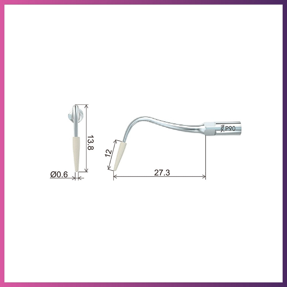 Punta periodontal Woodpecker/DTE - PD12