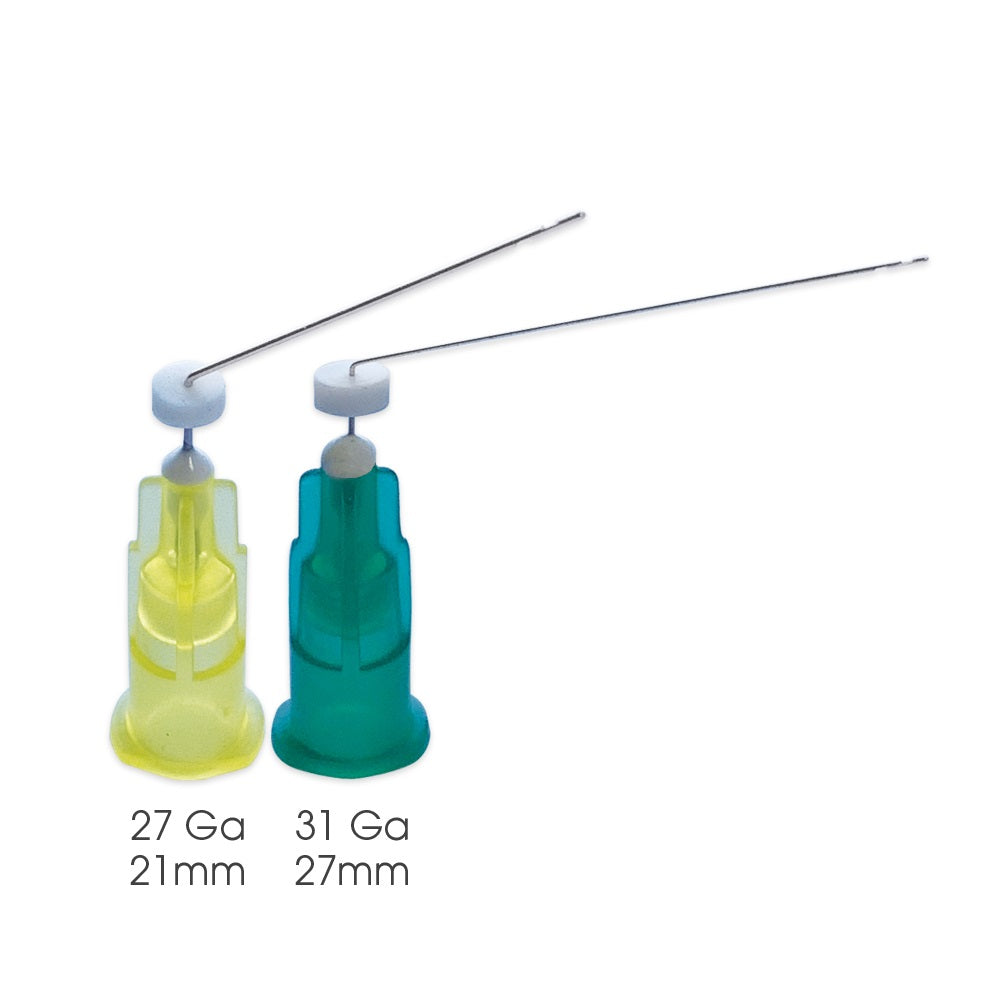 Puntas de aguja para irrigación OptiProbe con irrigador de puerto lateral doble