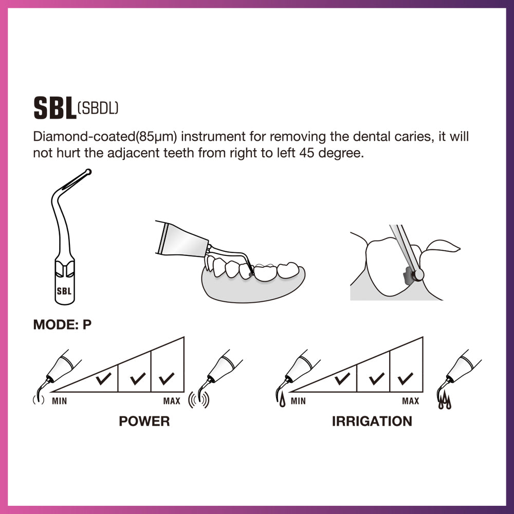 DTE Cavity Preparation Ultrasonic Tip - SBDL