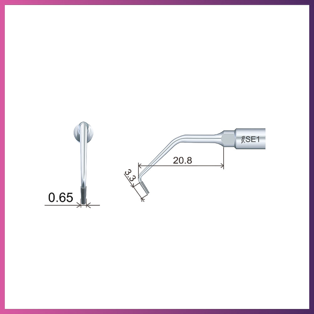 Pointe d'endodontie Woodpecker / DTE - ED15