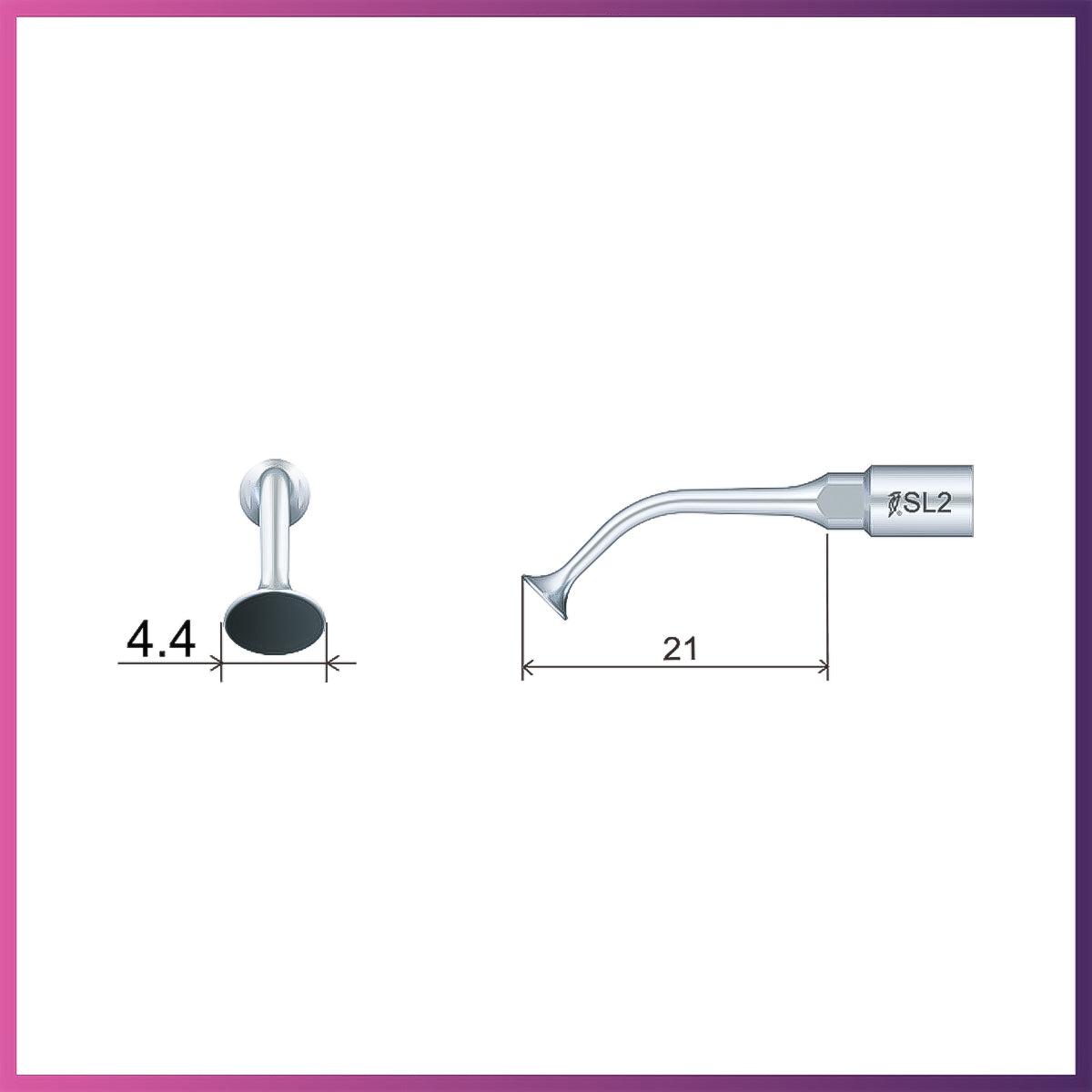 Woodpecker / DTE Surgery Tip - SL2