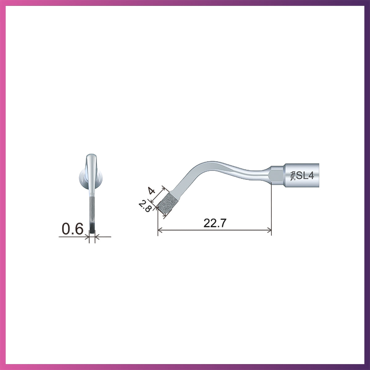 Woodpecker / DTE Surgery Tip - SL4