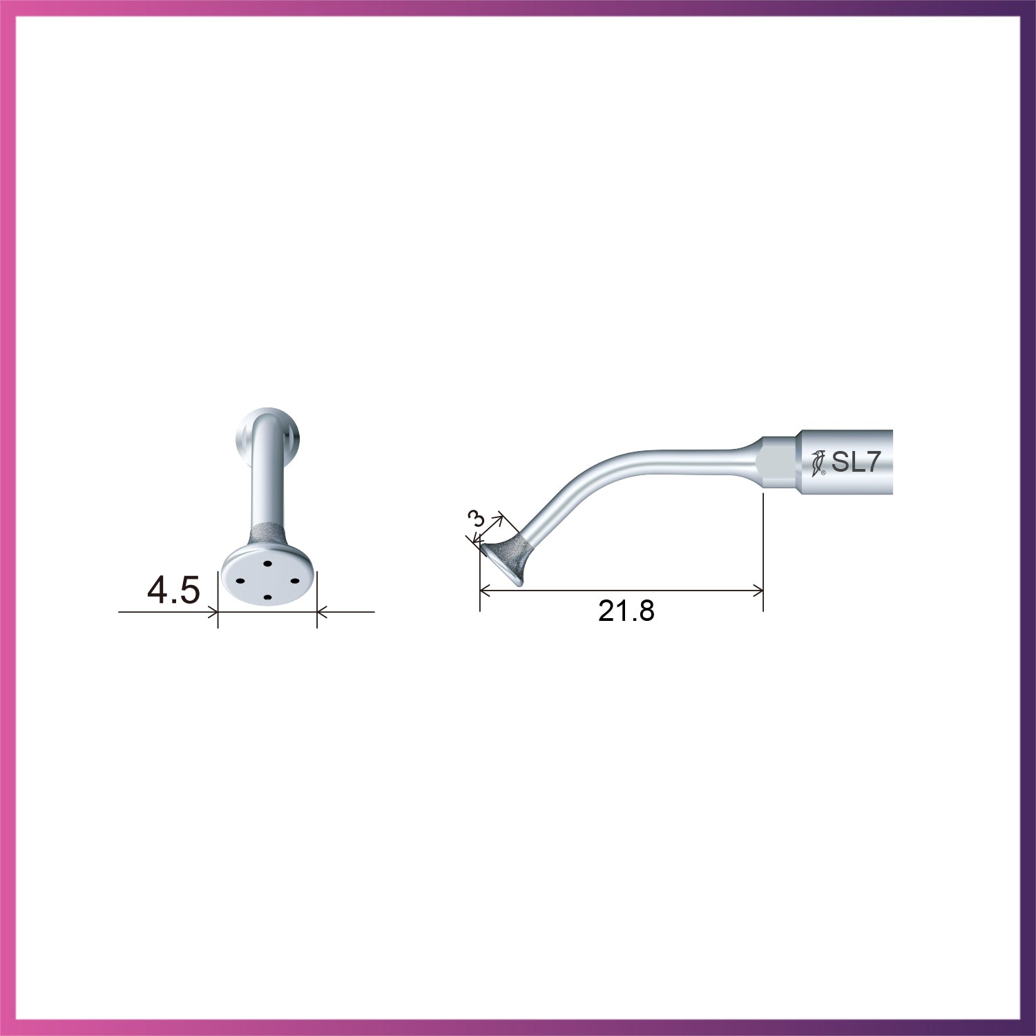 Woodpecker / DTE Surgery Tip - SL7