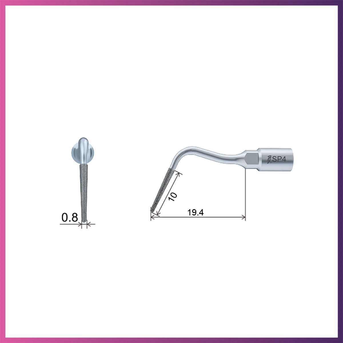 Woodpecker / DTE Surgery Tip - SP4