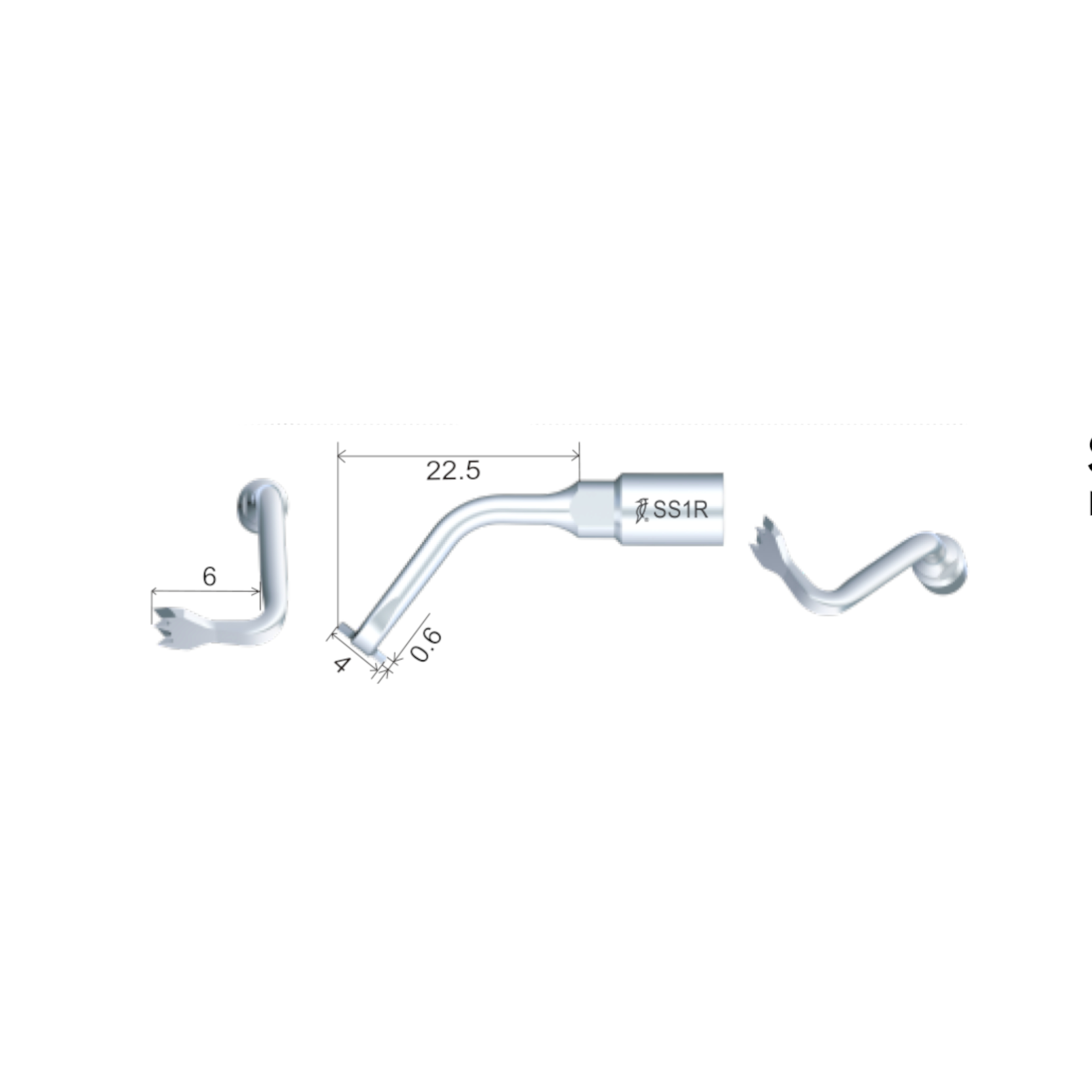 Woodpecker / DTE Surgery Tip - SS1