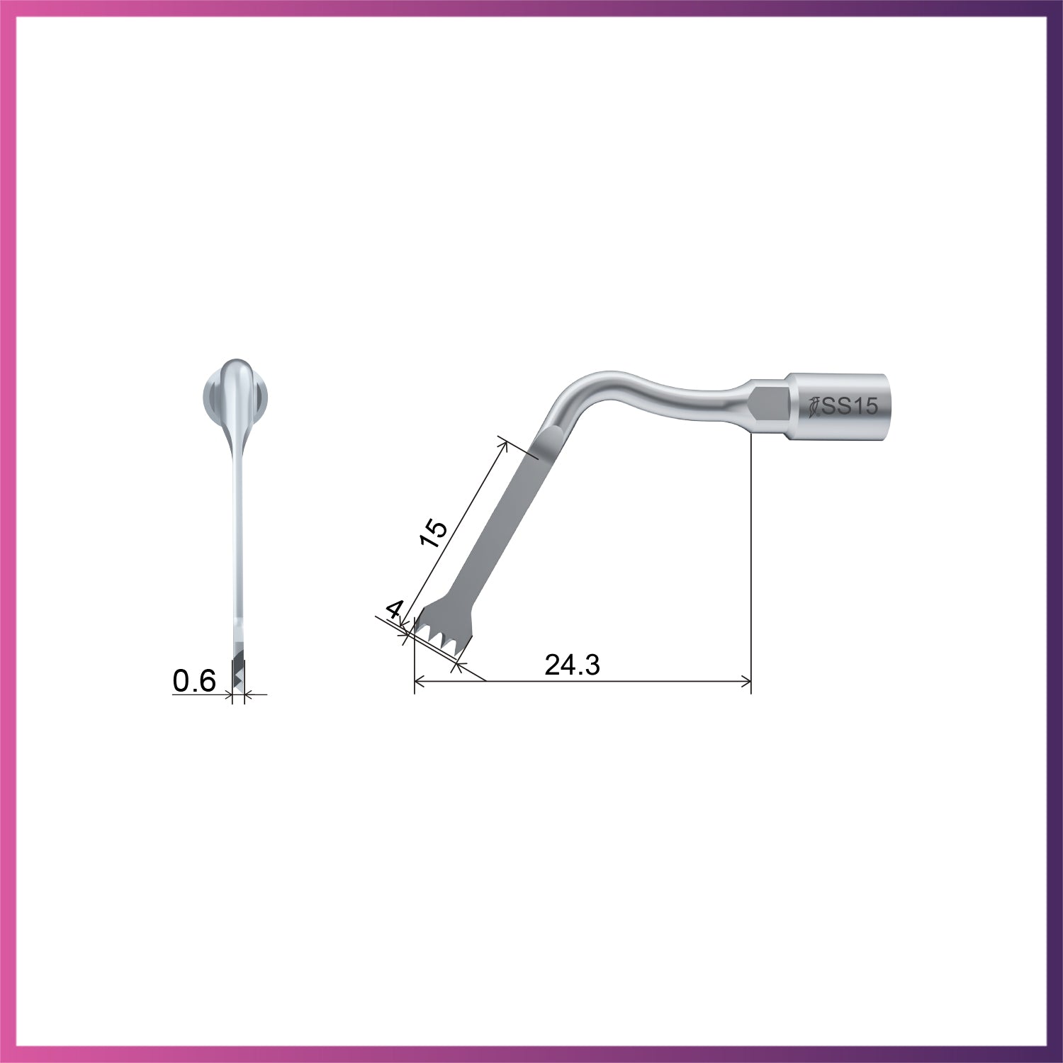Woodpecker  Surgery Tip - SS15
