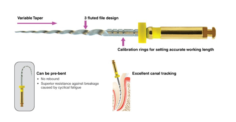 Pac-Taper™ Conform Rotary Files