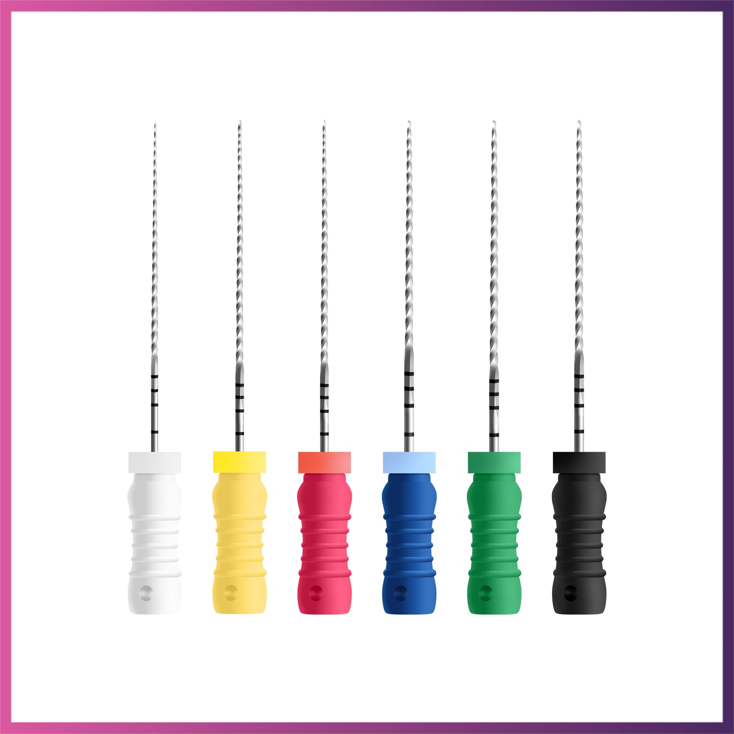 BonDent Stainless Steel Reamers 6/Pk