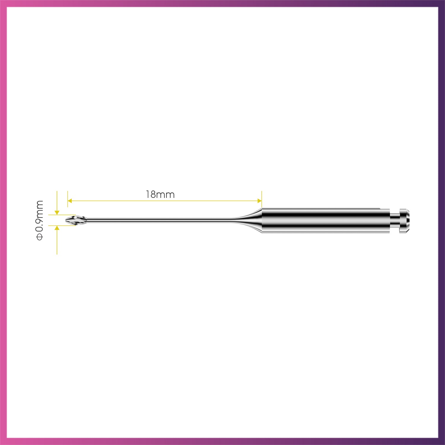 Woodpecker / Terauchi File Removal Kit / TFRK Gate Glidden Drill #3