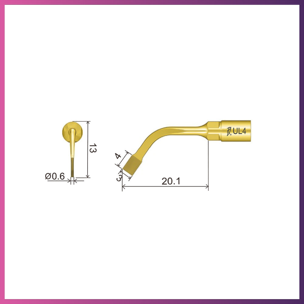 Woodpecker / Mectron  Ultra Surgery Tip - UL4