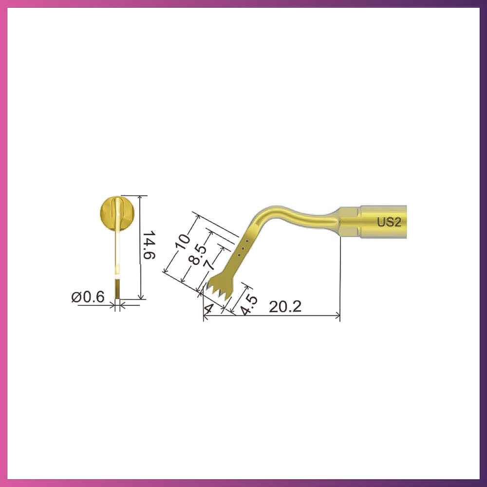 Woodpecker / Mectron  Ultra Surgery Tip - US2