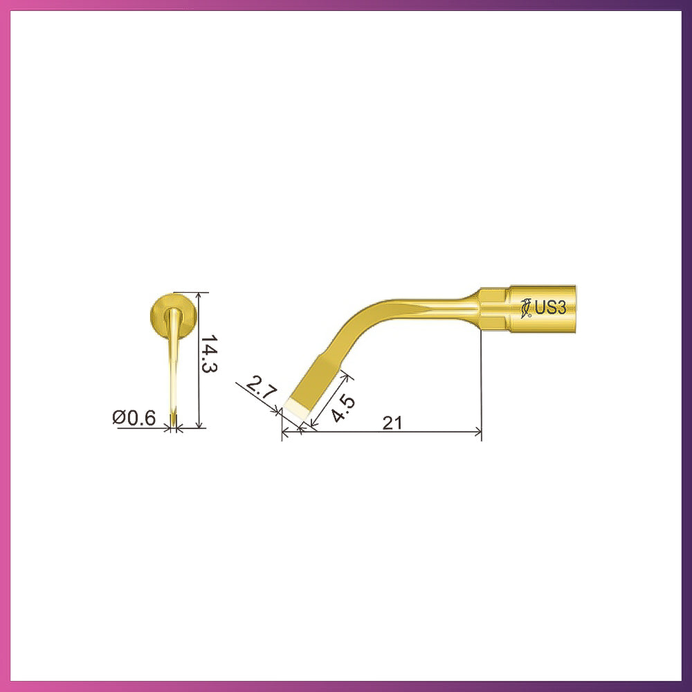 Woodpecker / Mectron Ultra Surgery Tip - US3