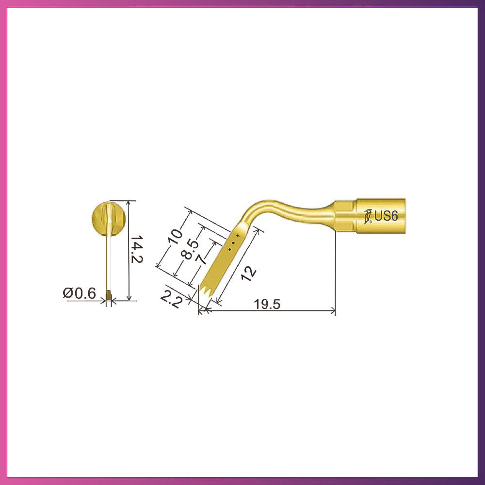 Woodpecker / Mectron Ultra Surgery Tip - US6