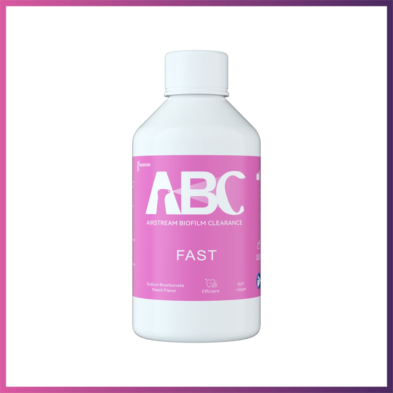 Woodpecker/ DTE Fast-Prophylaxis Powder (Peach Flavor)