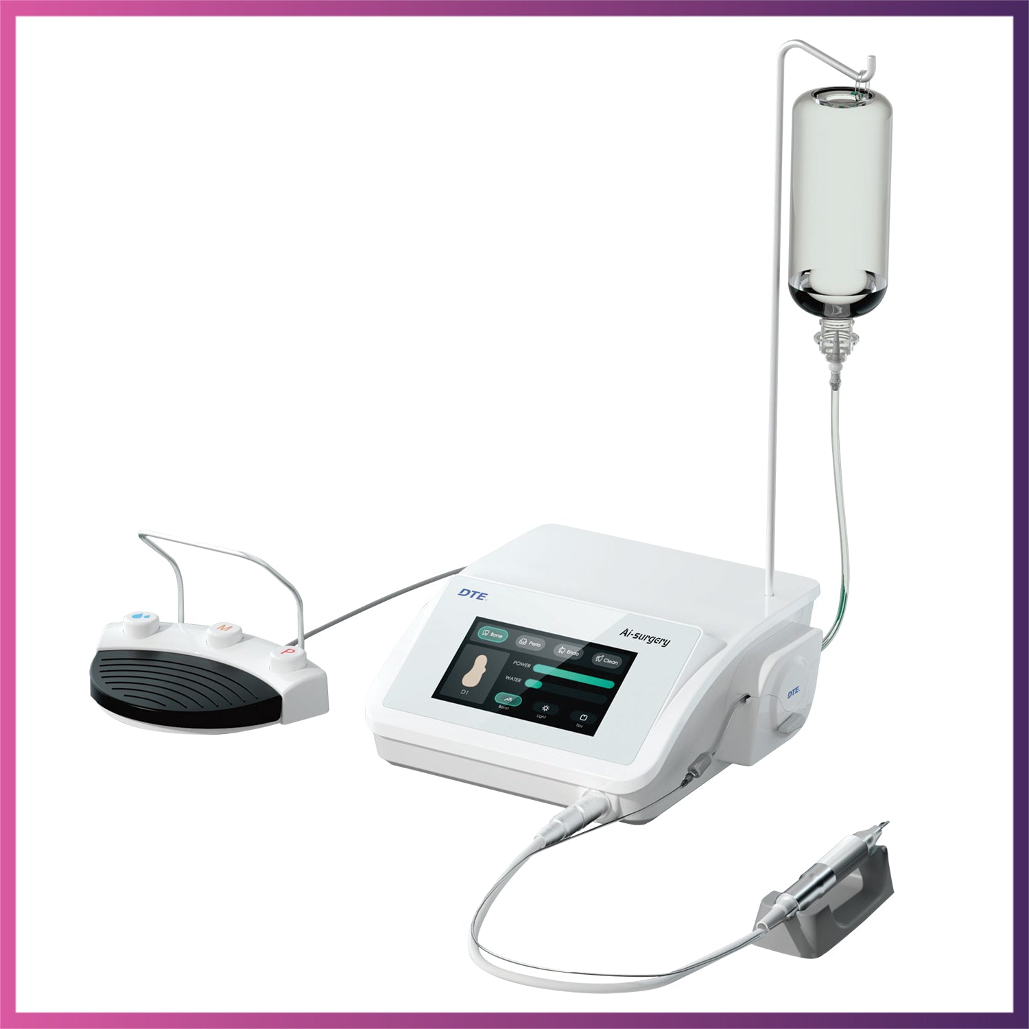 Woodpecker / DTE HB2-LED Handpiece with Cord for Piezo Ai-Surgery