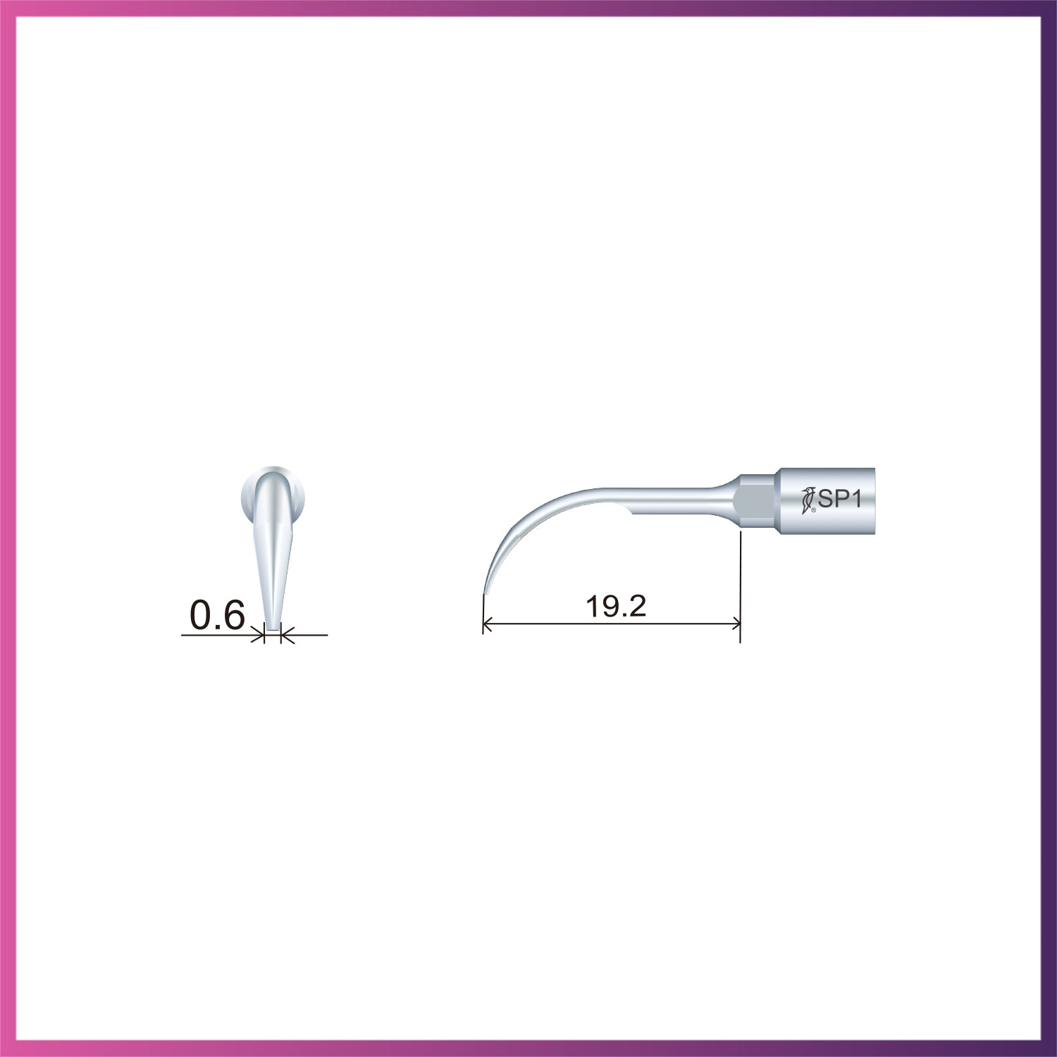 Woodpecker / DTE Surgery Tip - SP1