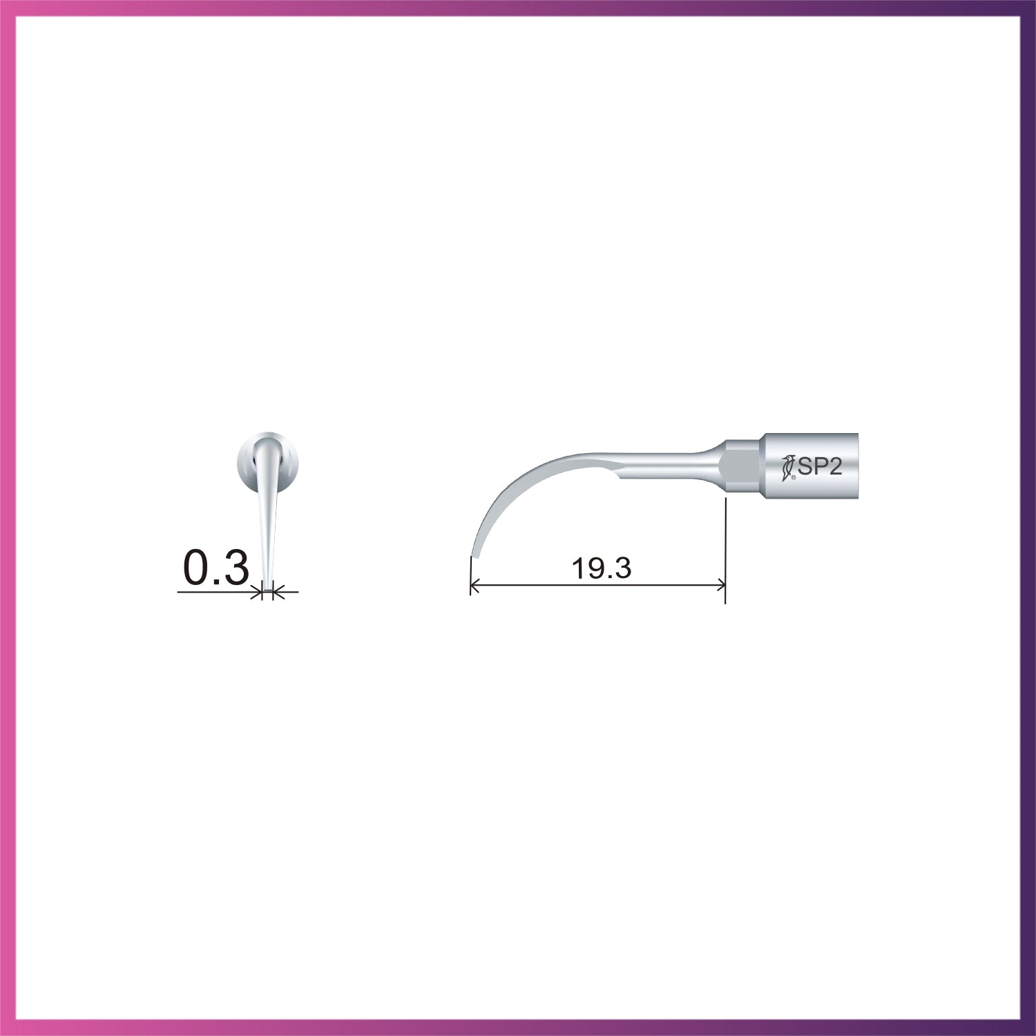 Woodpecker / DTE Surgery Tip - SP2