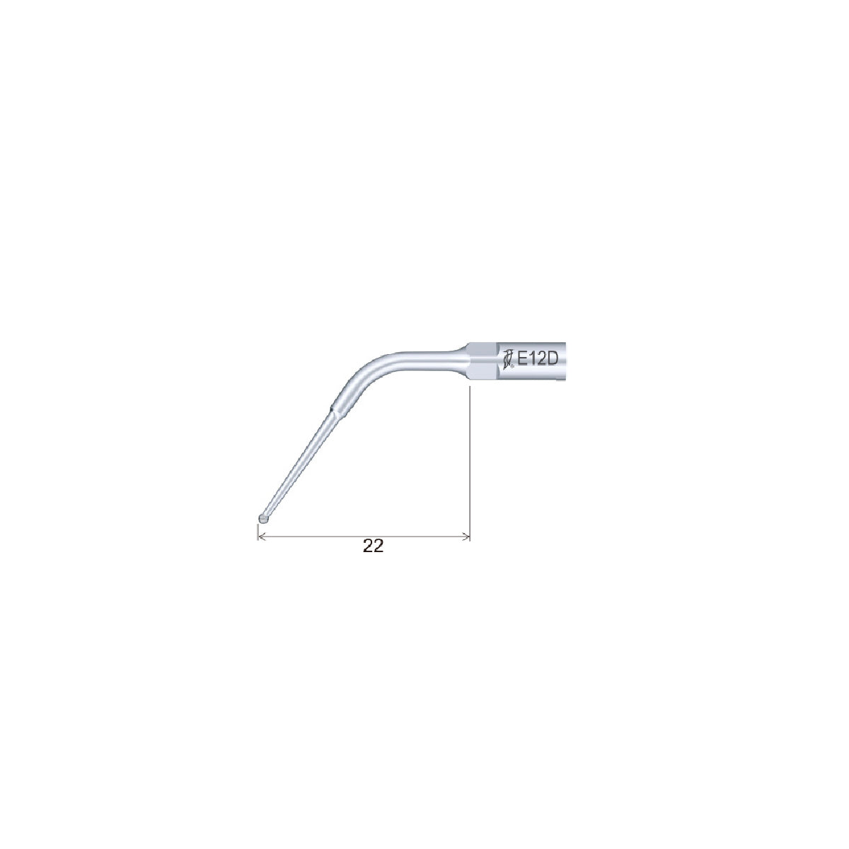 DTE Endodontics Tip - ED12D